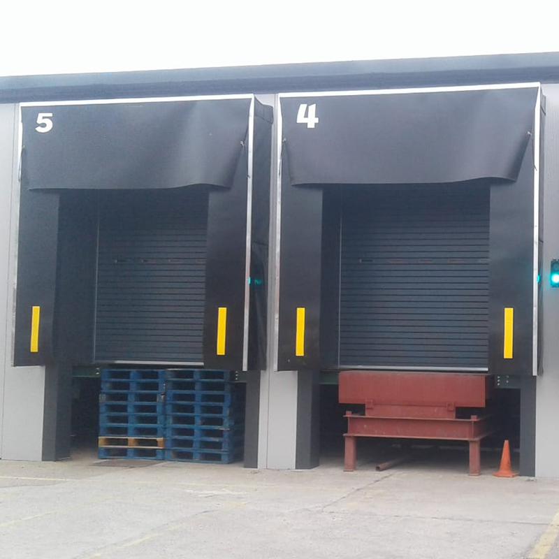 Abrigo de doca de carregamento de porta industrial de pvc