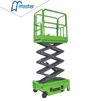 Elevador tipo tesoura elétrico elétrico móvel 220V